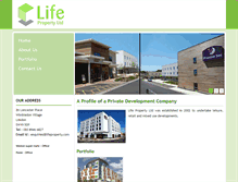 Tablet Screenshot of lifeproperty.com